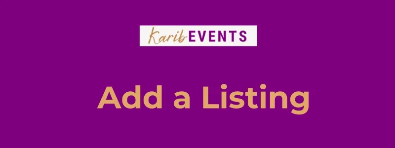 Add a Listing - karibEvents